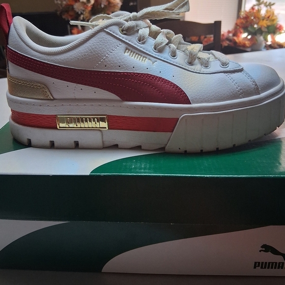 Puma Mayze Glitz JR Sneakers. - Picture 2 of 9